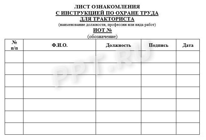 Как ознакомить сотрудников с инструкцией по охране труда Как ознакомить сотрудников с инструкцией по охране труда