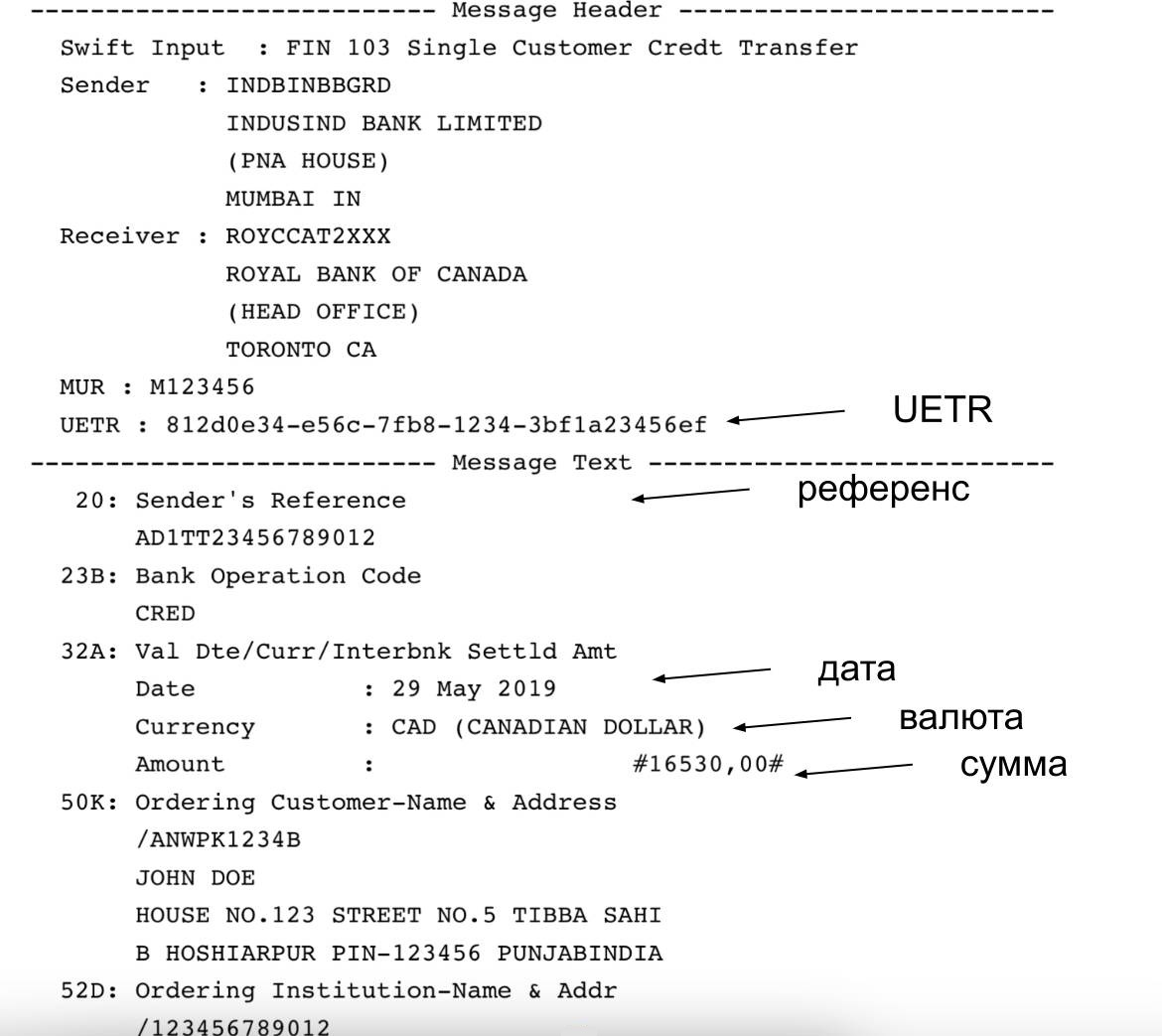 Пример, где всё находится в МТ103 Пример, где всё находится в МТ103