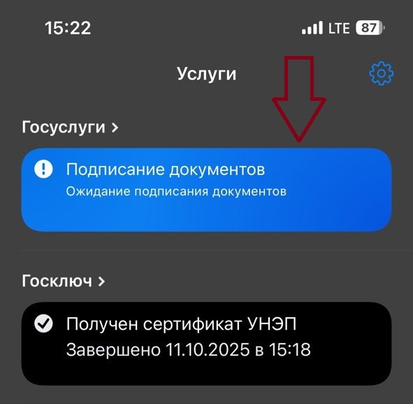 Поиск согласия в приложении «Госключ» Поиск согласия в приложении «Госключ»