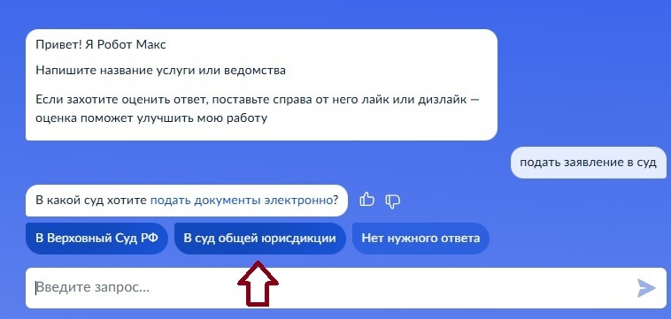 Поиск судебных обращений на Госуслугах Поиск судебных обращений на Госуслугах