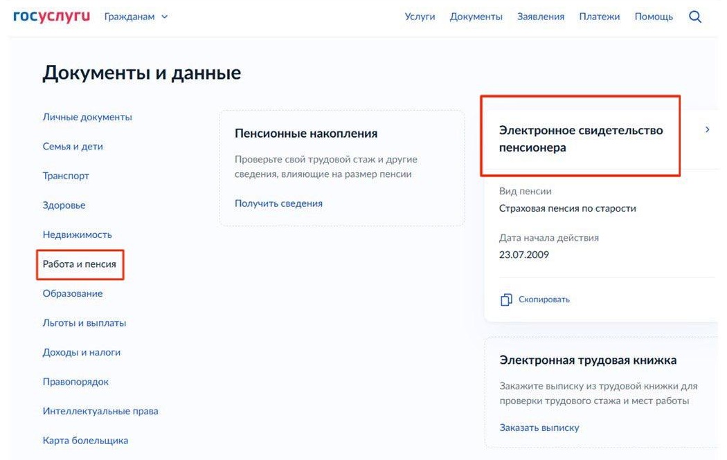 Получение электронного удостоверения на Госуслугах, шаг 1 Получение электронного удостоверения на Госуслугах, шаг 1