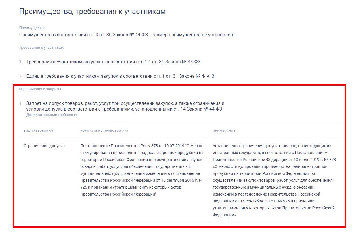 Преимущества и требования по статье 14 44-ФЗ в ЕИС Преимущества и требования по статье 14 44-ФЗ в ЕИС