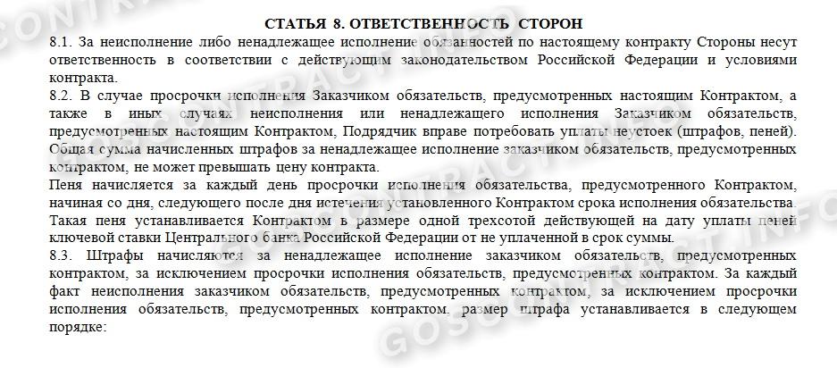 Ответственность сторон Ответственность сторон